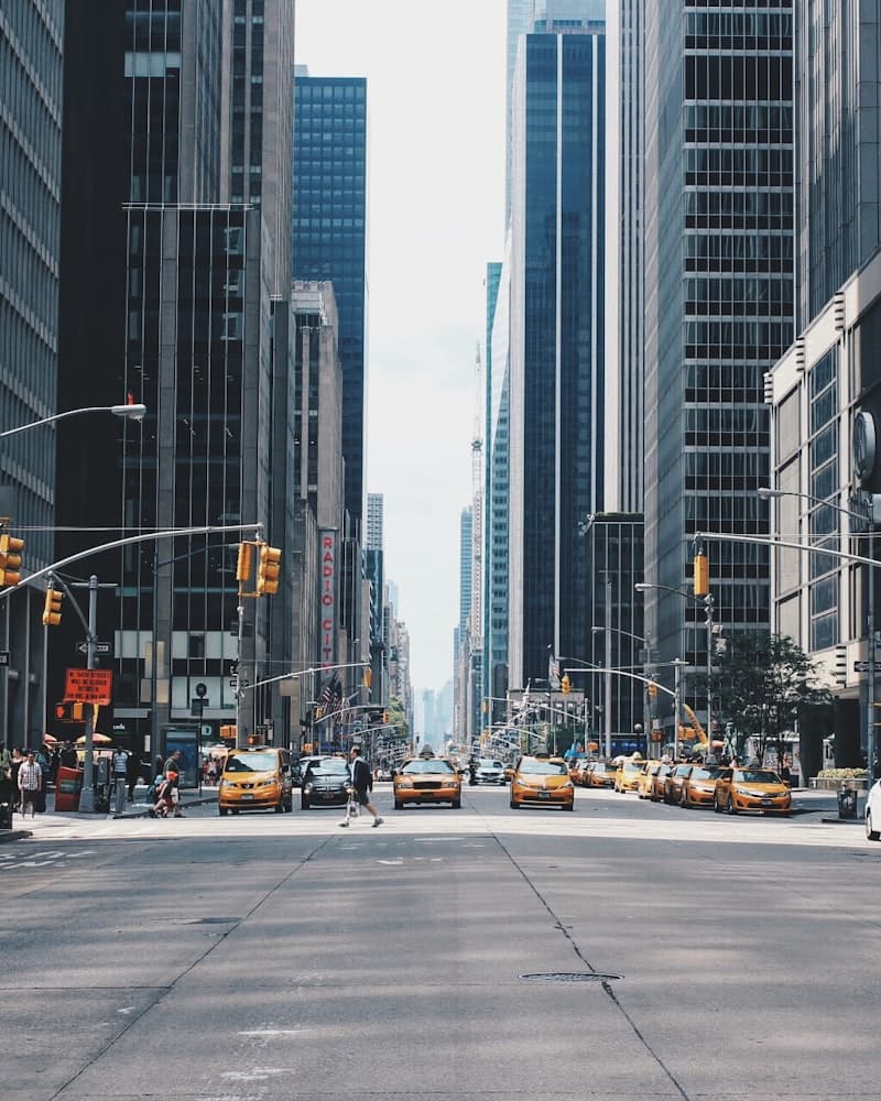 City commute — train platform